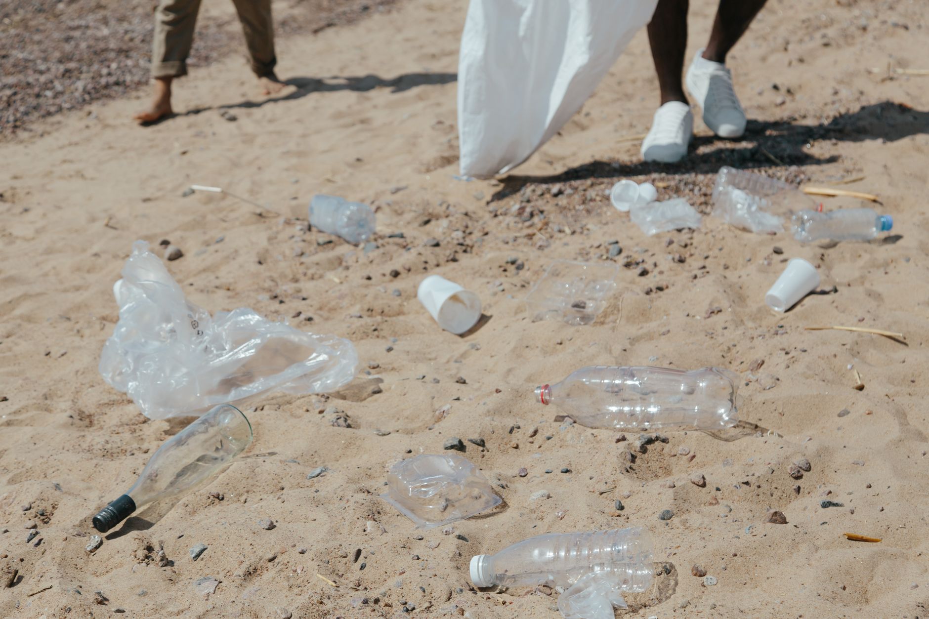 plastique collant nettoyage